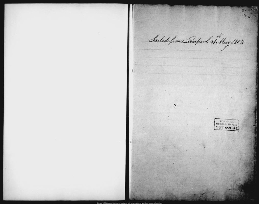 View document: Account book of the ship Lottery.