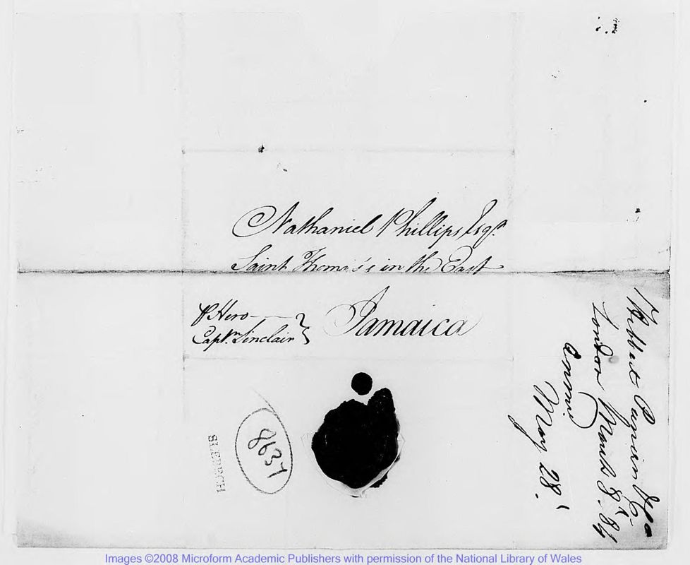 View document: Letters, 1782 Feb. 12 to 1784 March 11.