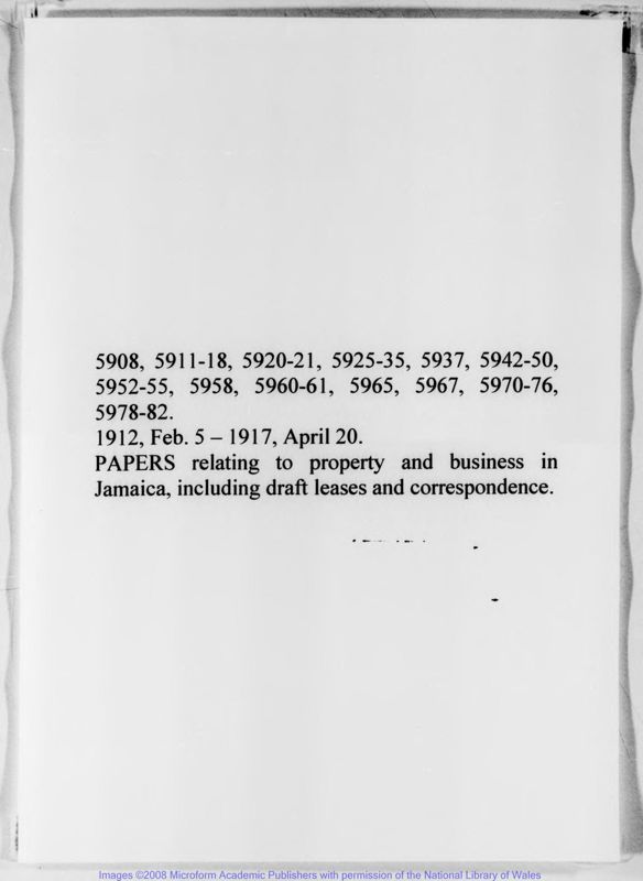 View document: Papers, 1912 Feb. 5 to 1917 April 20.