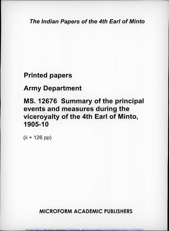 View document: Army Department.