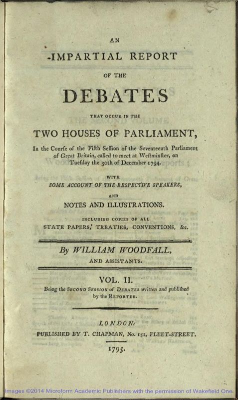 View document: Vol. II, February-March 1795.