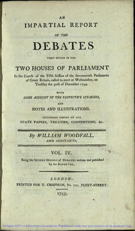 View document: Vol. IV, June 1795.