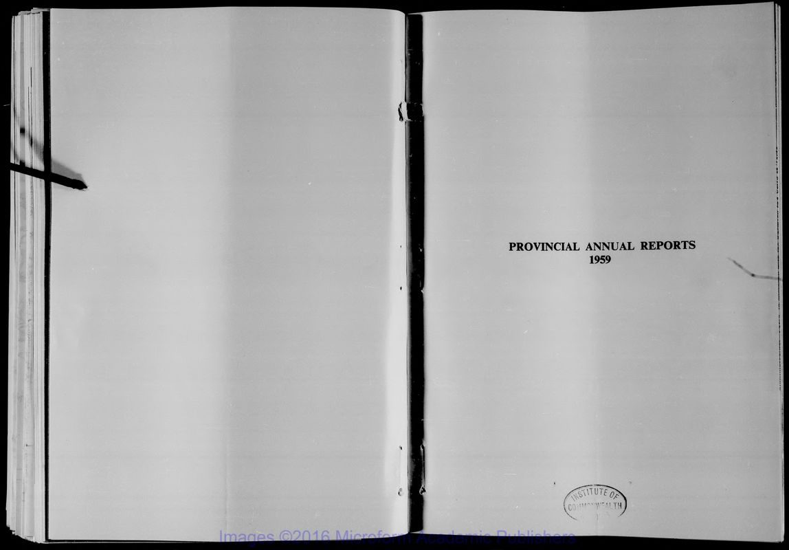 View document: Admin-General and Internal Affairs, 1957-1960.